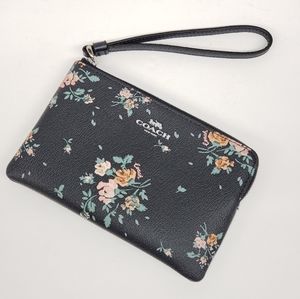 Blue Coach Wristlet